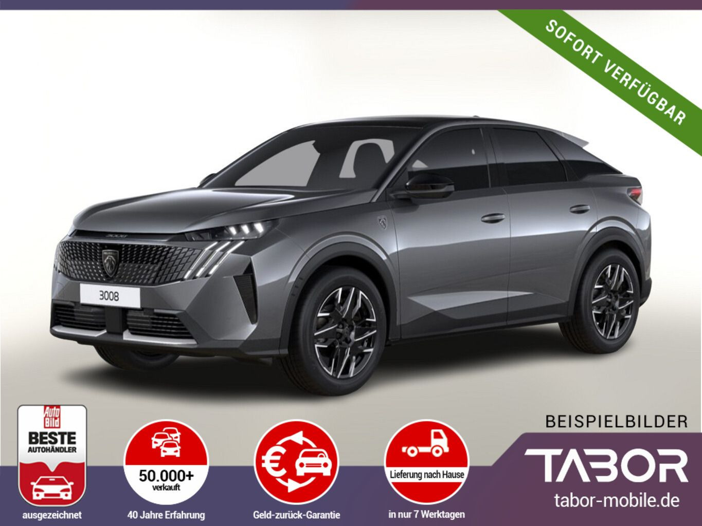 3008 MHEV 136 GT Matrix ACC SHZ Nav 360° Keyless