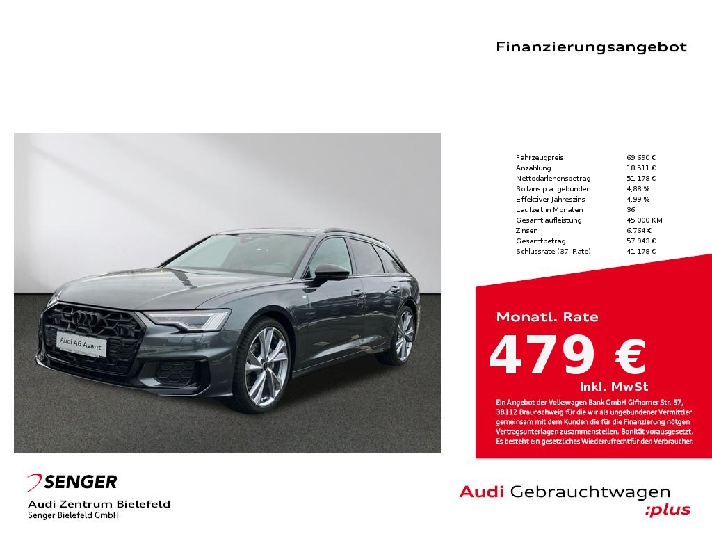 A6 Avant S line 40 TDI quattro Business-Paket 