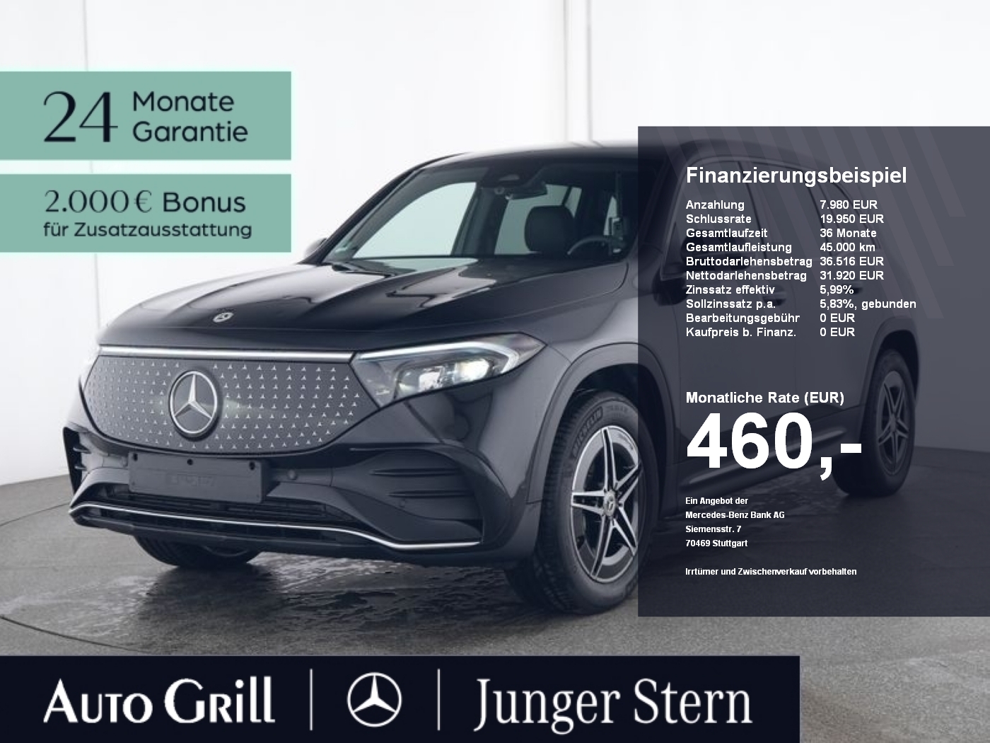 Mercedes-Benz EQB 250 AMG DistronicOD KeyGO