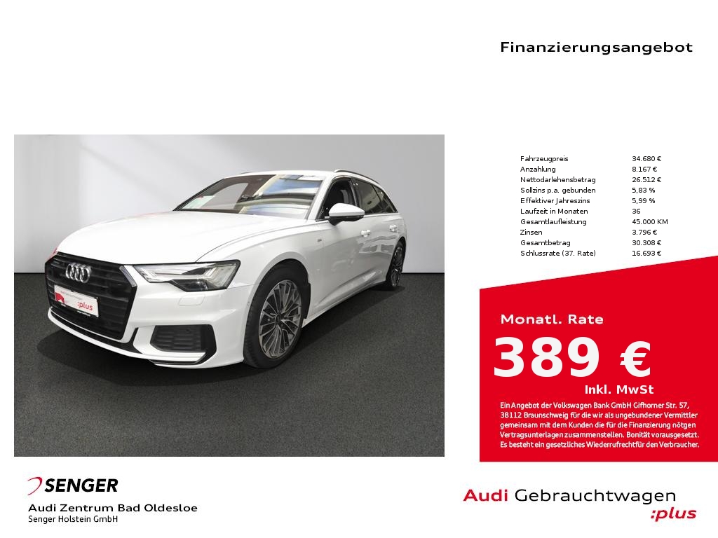 Audi A6 Avant 50 TFSI e quattro S-Line