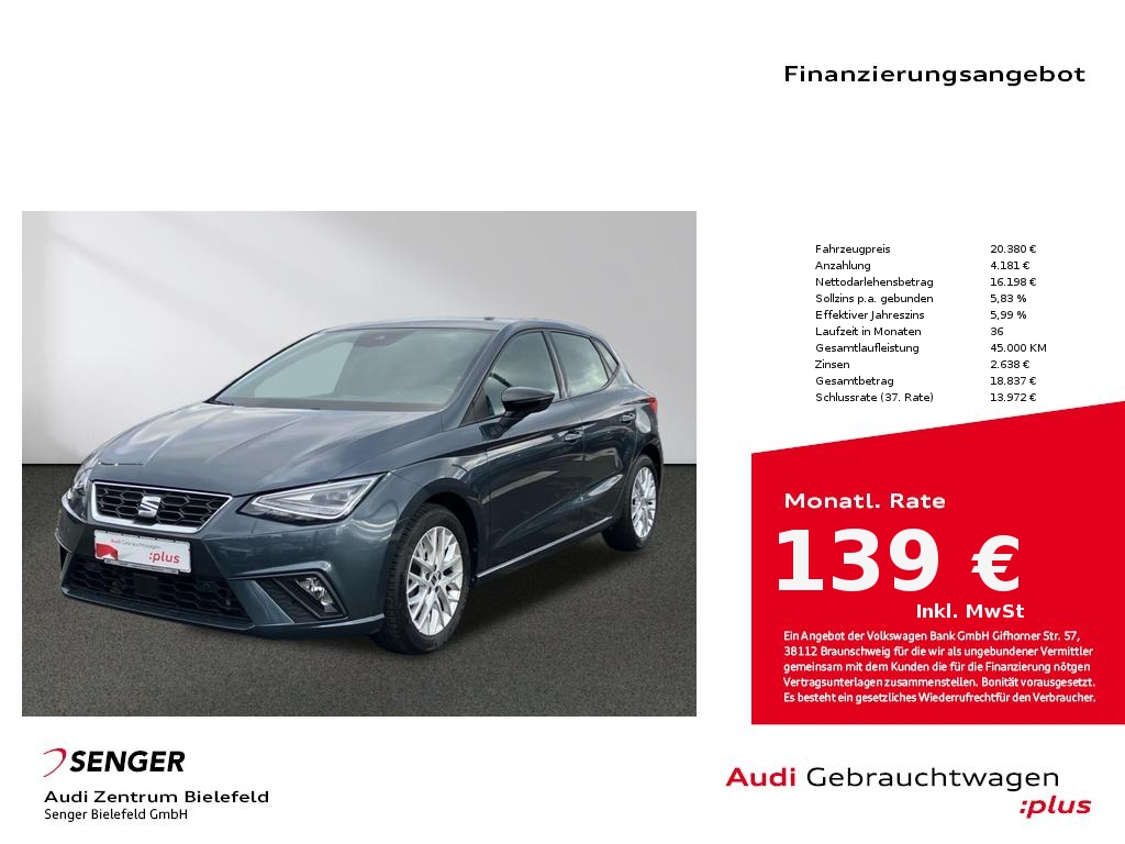 Seat Ibiza 1.0 TSI FR