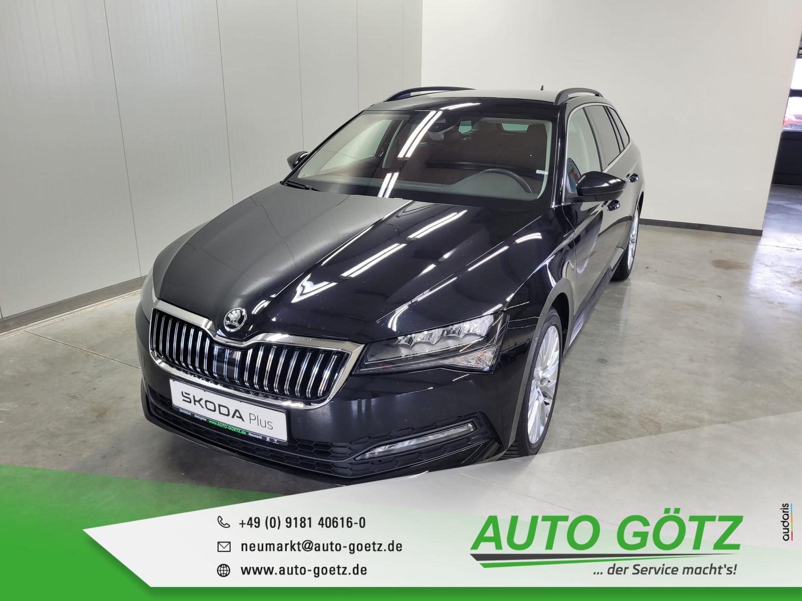 Superb Combi Ambition DSG AHK*Navi*LED*ACC*Kamera*elektr. Heckkl.*Induktiv Laden*Frontscheibenheiz*Lenkradheiz*Ladeboden*SmartLink*PDC*vo+hi*Sitzheiz*Freispr.*VZE*DigiCockpit*SpurAssist*Sunset*DAB*Spiegel elektr. anklappbar*4xEFH*Armlehne*Connect*Alu*RÃckbank geteilt*Metallic