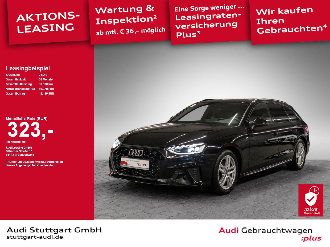 A4 Avant S line 35 TFSI S tronic Pano Memory VC