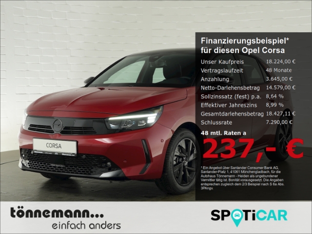 Corsa F FACELIFT GS+LED MATRIXLICHT+RÜCKFAHRKAMERA+SITZ-/LENKRADHEIZUNG+SPORTSITZE+PARKPILOT