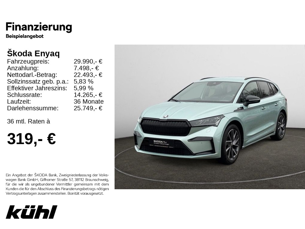 Skoda ENYAQ iV 60 Sportline