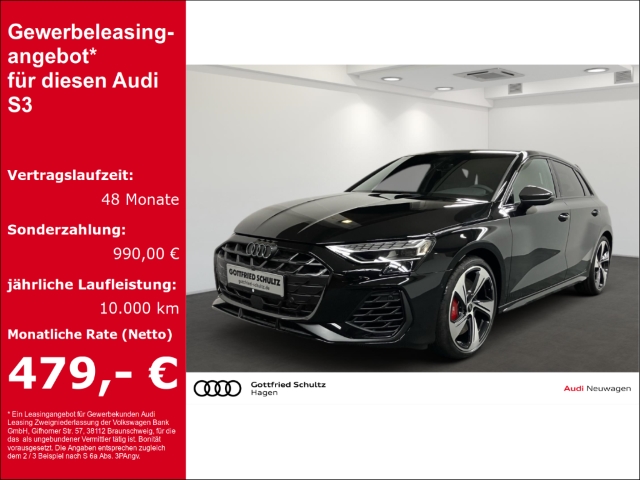 S3 Sportback TFSI PANO+Matrix LED+Kamera