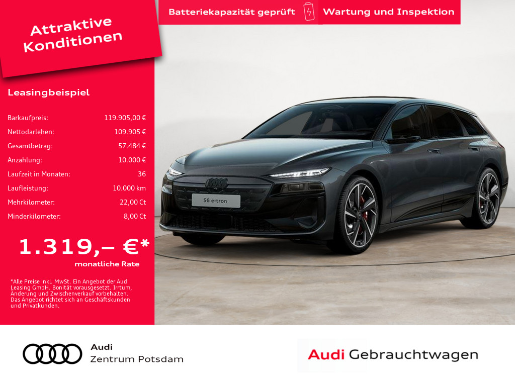 S6 Avant e-tron 370 kW