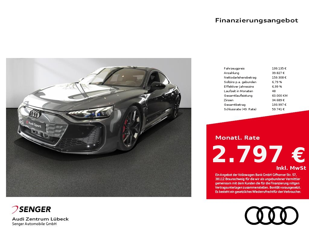 Audi RS e-tron GT performance quattro