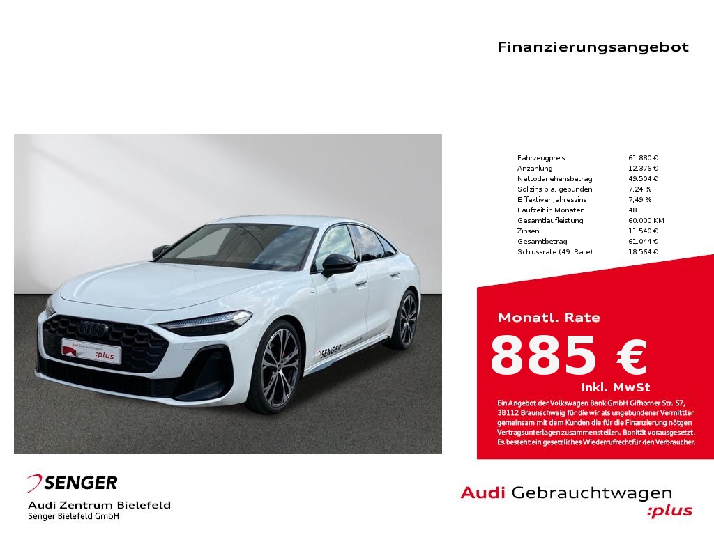 A5 Limousine 2.0 TFSI quattro MMI Matrix B&O 