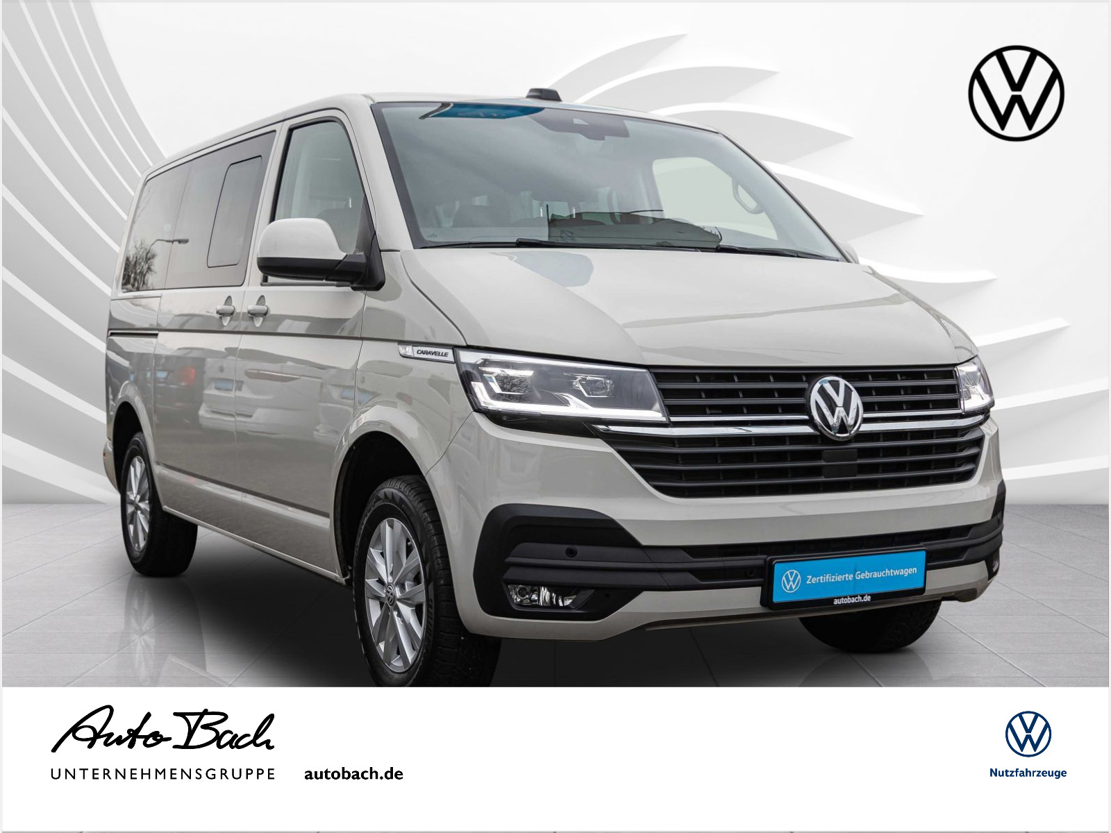 T6.1 Caravelle 2.0 TDI "Trendline" KR Navi LED Standheizung ACC EPH DAB