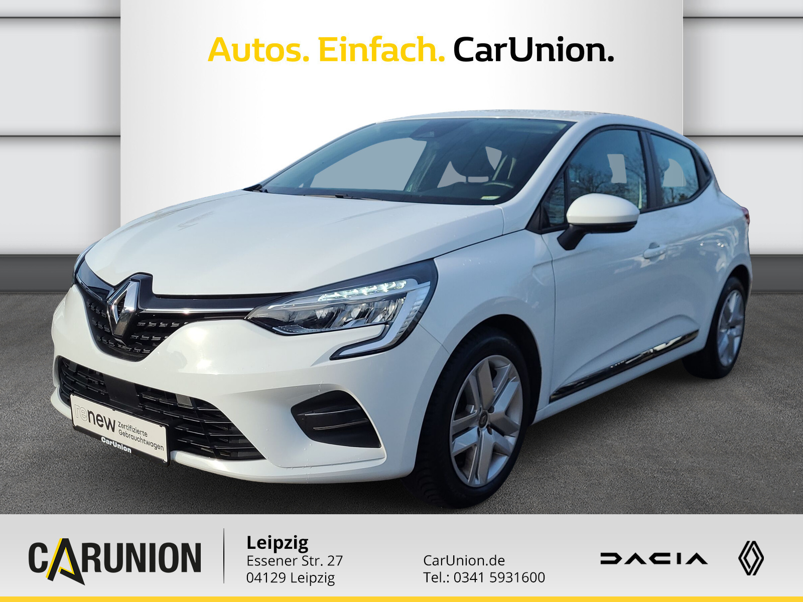 Renault Clio EXPERIENCE SCe 75 Smartphonespiegelung