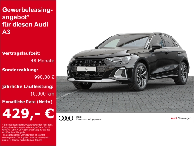 A3 ALLSTREET 35 TFSI 110(150) KW(PS AHK-abnehmbar Cockpit Soundsystem LED Blendfreies Fern