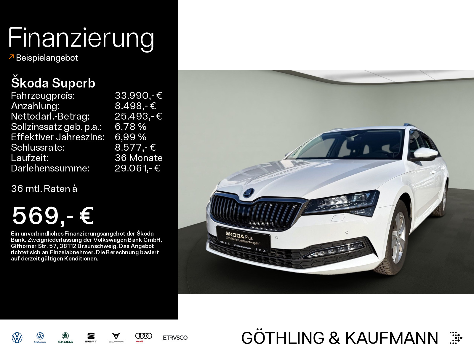 Superb Combi Style 2.0 TDI DSG *AHK*Navi*360°Kam