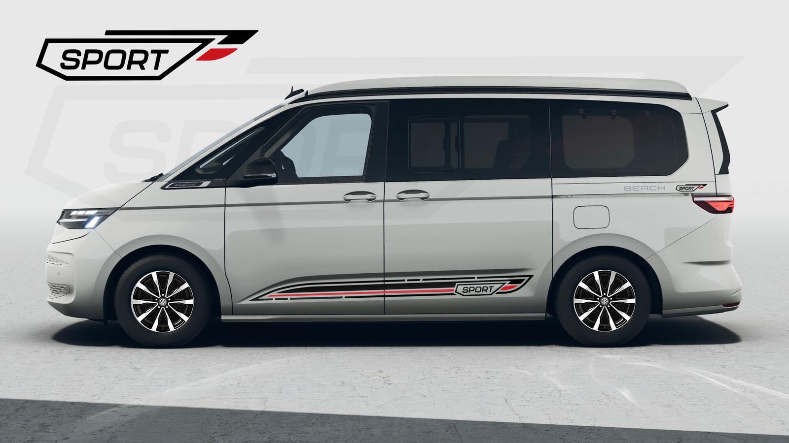 Volkswagen T7 Multivan 2.0 TDI California Beach Camper Sport Edition 8 Fach GV5 Lite