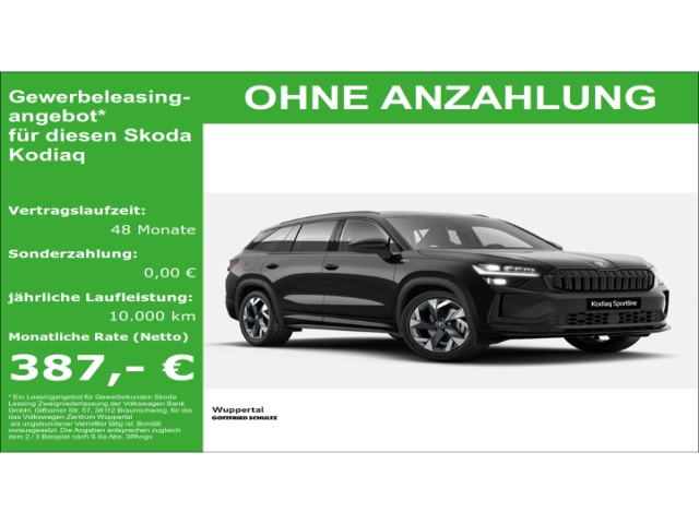 Kodiaq SPORTLINE 1 5 TSI HYBRID DSG RK PANO LED