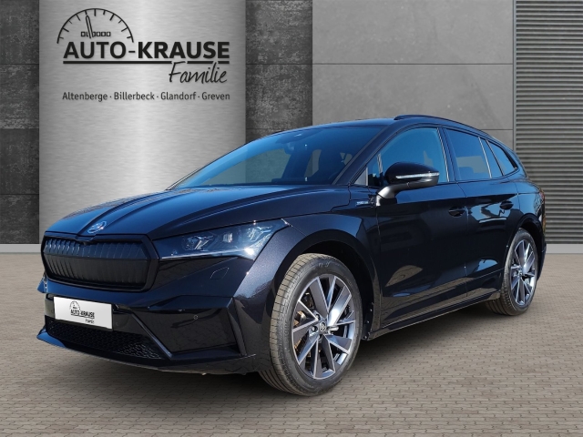 Enyaq 60 Sportline AHK-klappbar Navi digitales Cockpit Memory Sitze LED Blendfreies Fernl.