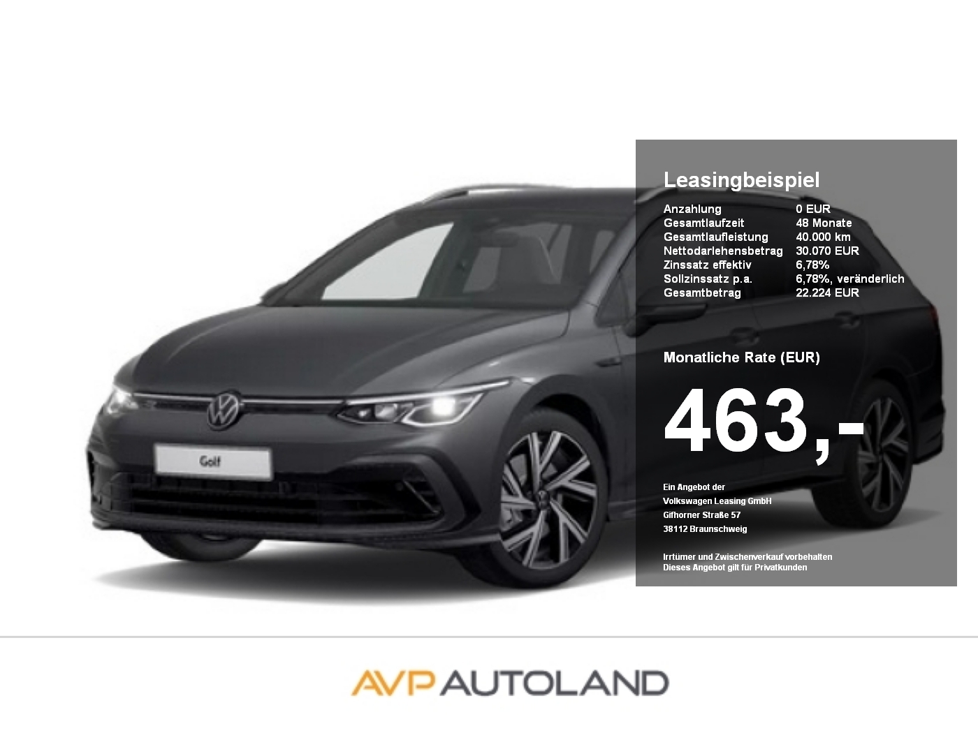 Golf VIII Variant 2.0 TDI DSG R-Line | LED |