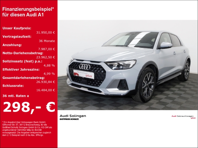 A1 allstreet 35 TFSI S-Line RFK