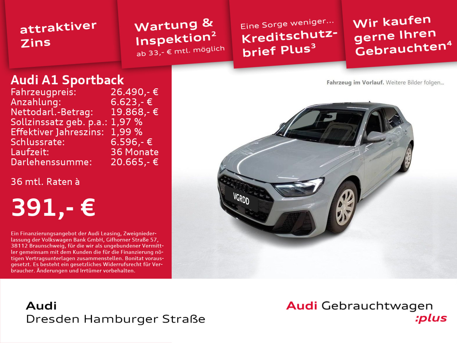 A1 Sportback 25 TFSI S line LED Navi S tronic