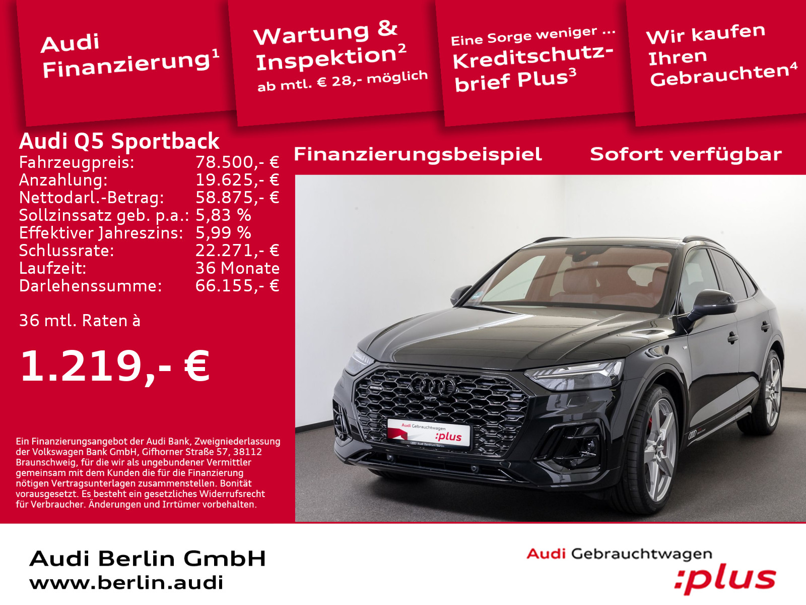 Q5 Sportback S line 40 TDI quattro S tronic