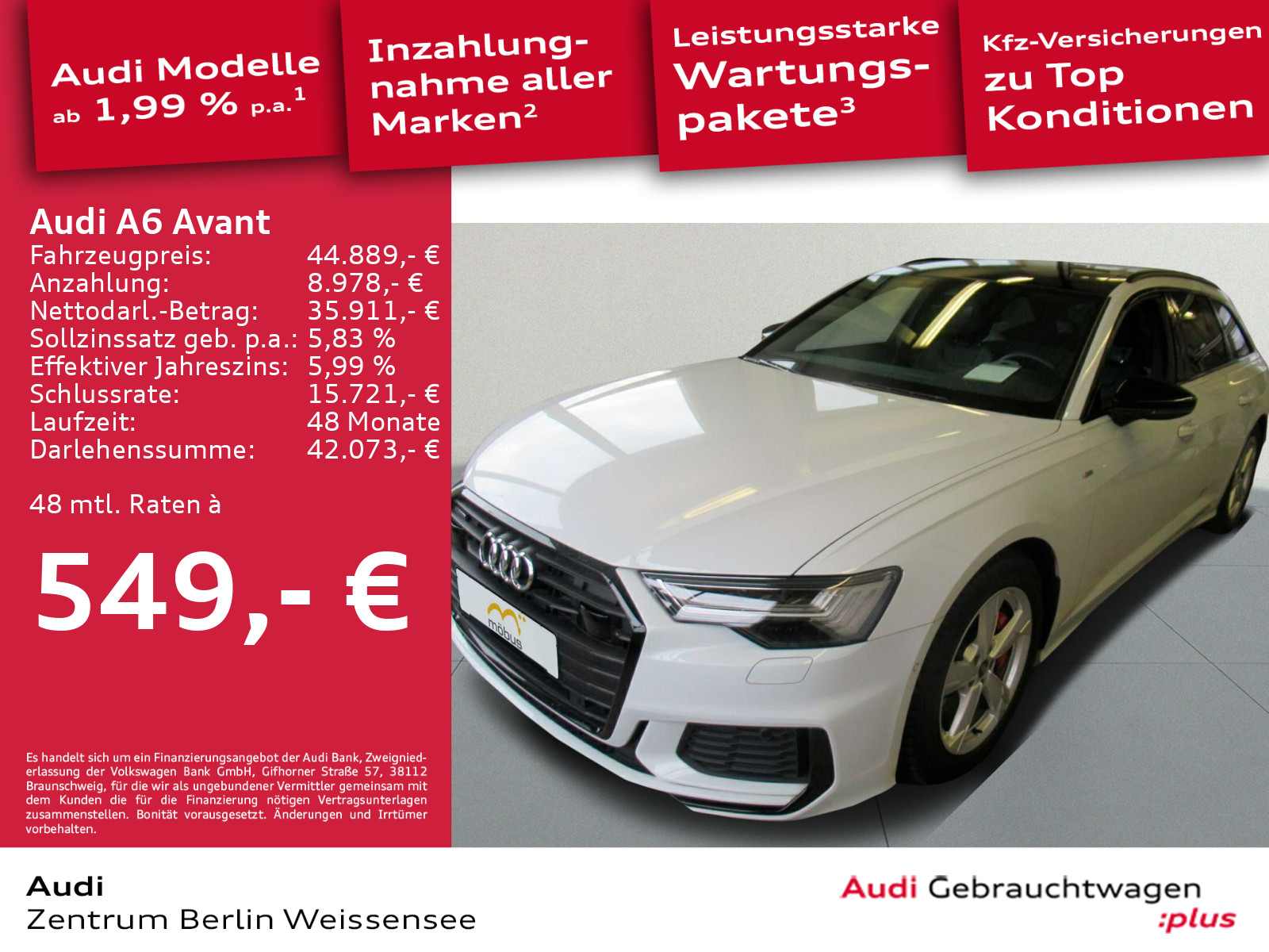 Audi A6 Avant 55 TFSI e S-TRO QUA TOUR