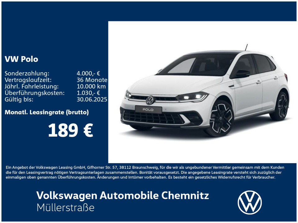 Volkswagen Polo 1.0 l TSI R-Line WiRä