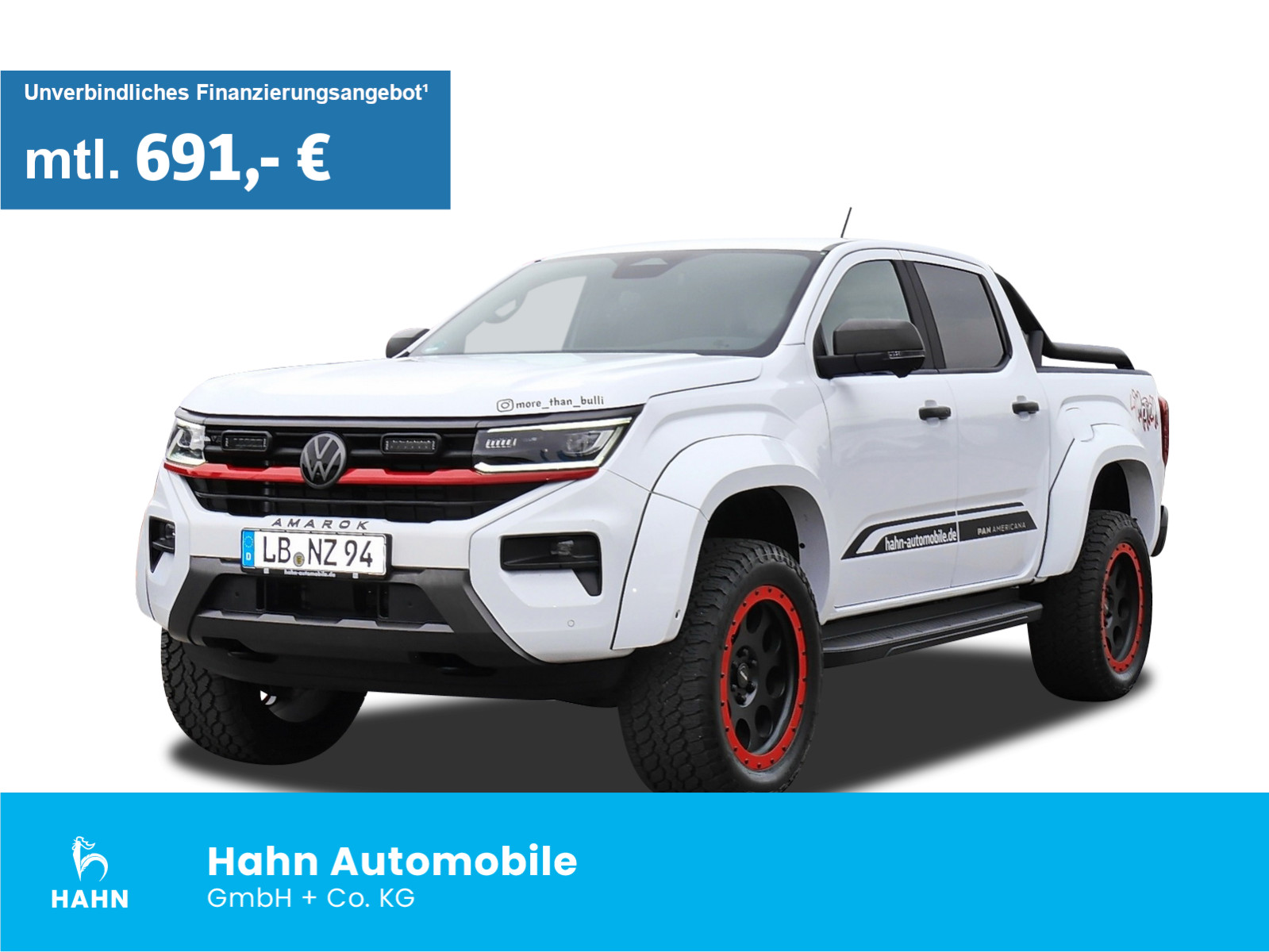 Amarok PanAmericana 177kW 3,0TDI DELTA 4x4