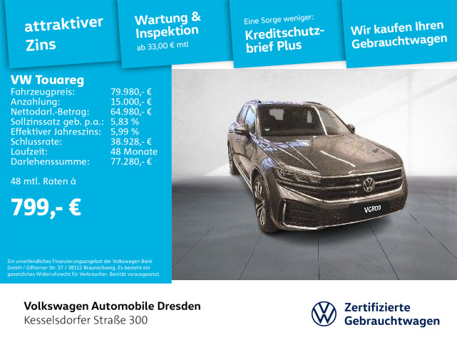 Touareg 3.0 TDI DSG 4M R-Line AHZV LED Navi ACC