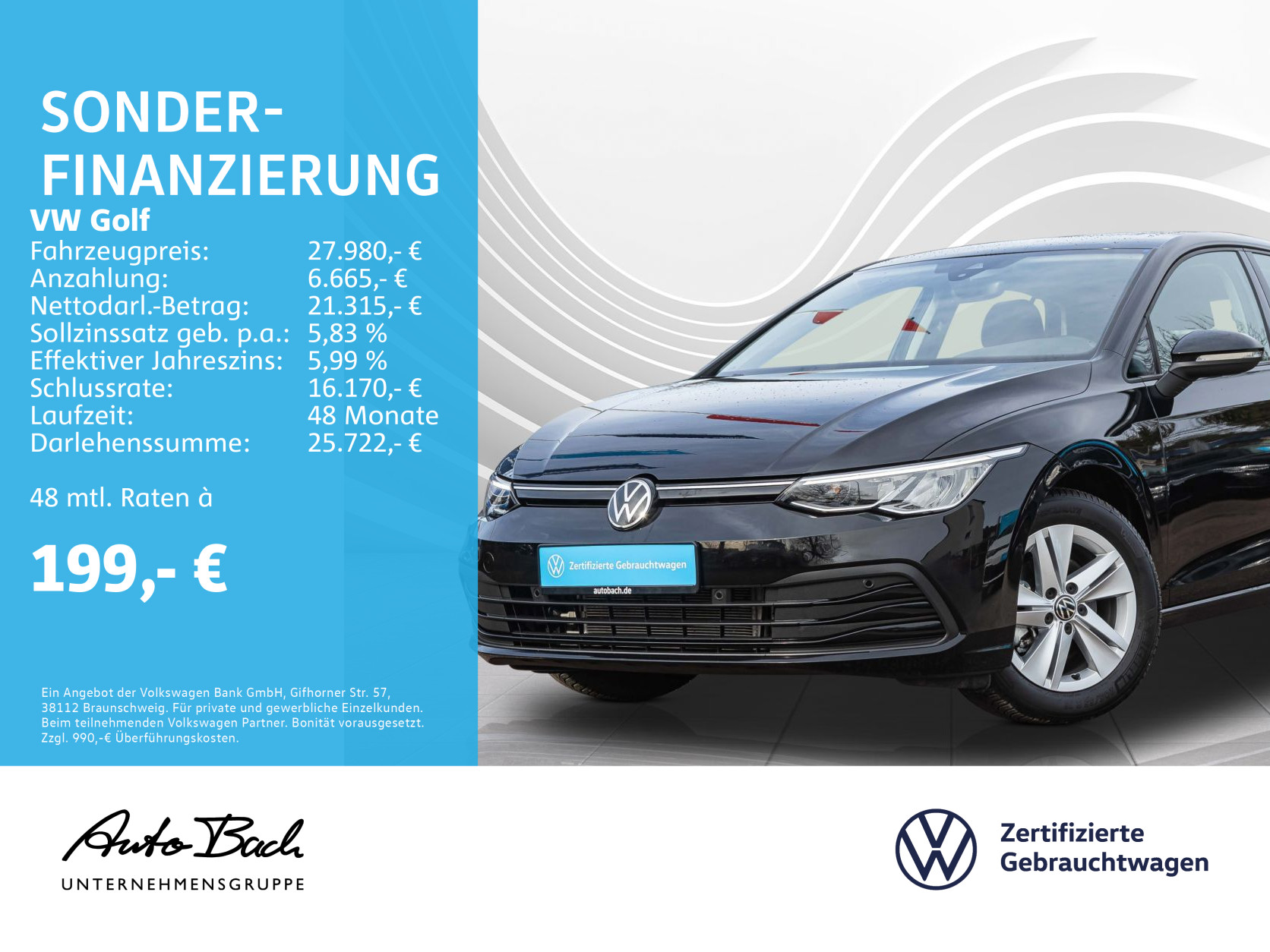 Volkswagen Golf 2.0 TDI VIII 