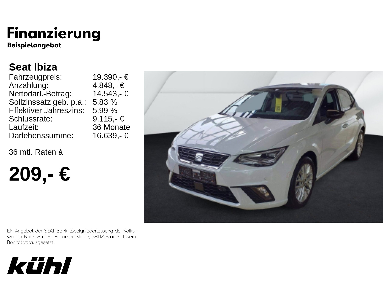 Seat Ibiza 1.0 TSI FR App