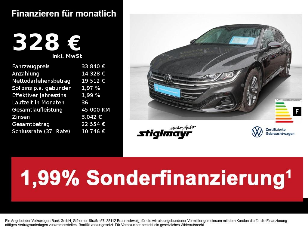 Arteon Shooting Brake R-line 2.0TSI DSG NAVI+18`