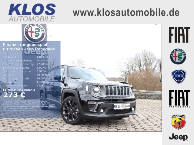 Jeep Renegade 1.5 S-EDITION e-HYBRID GSE T4 48V 130PS 4x2