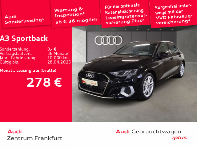 A3 Sportback 35 TDI S tronic advanced LED VC Tempomat