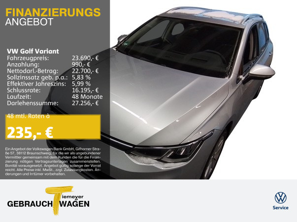 Golf Variant 1.5 TSI LIFE LED NAVI ACC KAMERA
