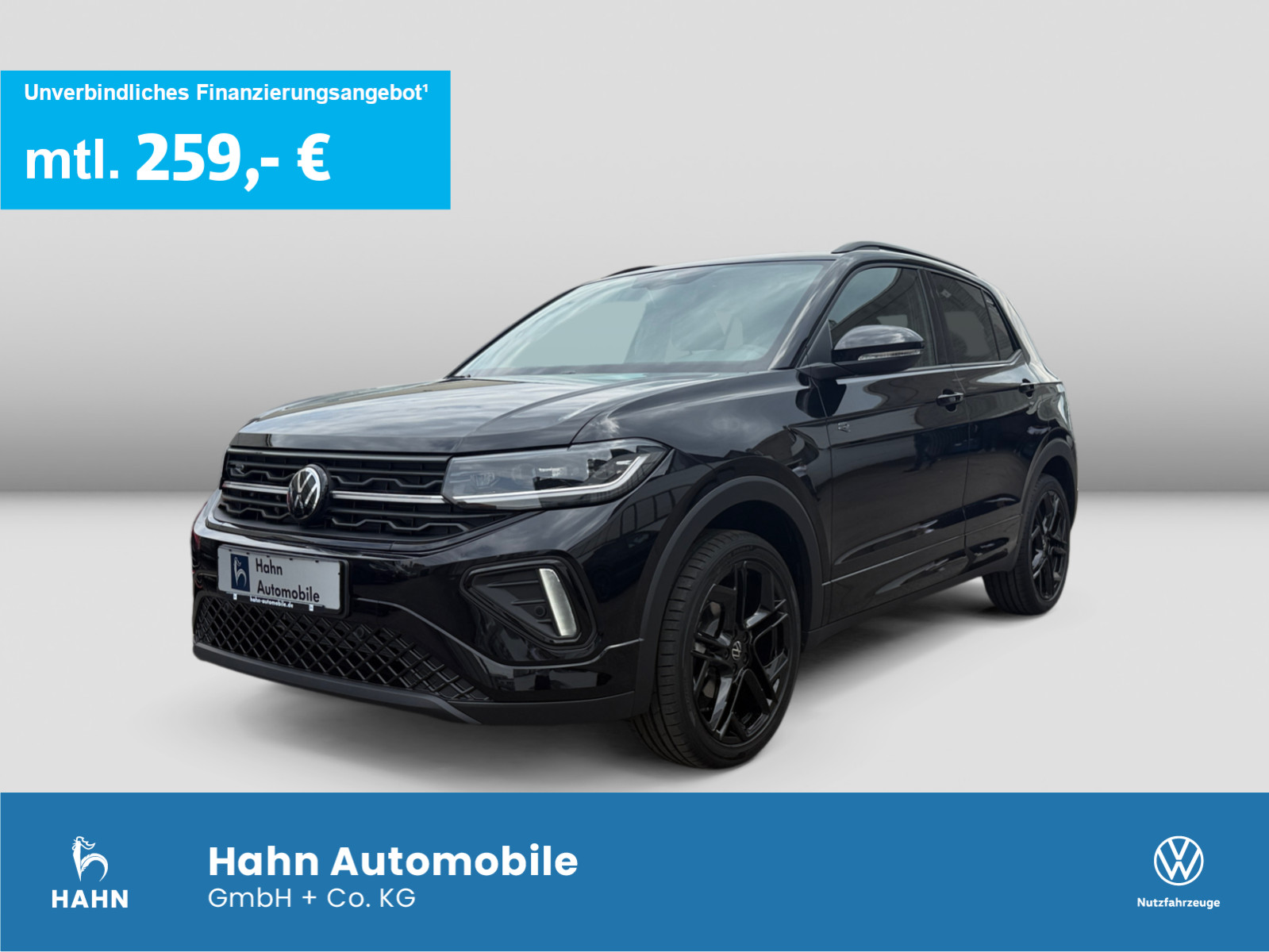 T-Cross R-Line 1,0TSI 85kW DSG NAVI IQ BLACK