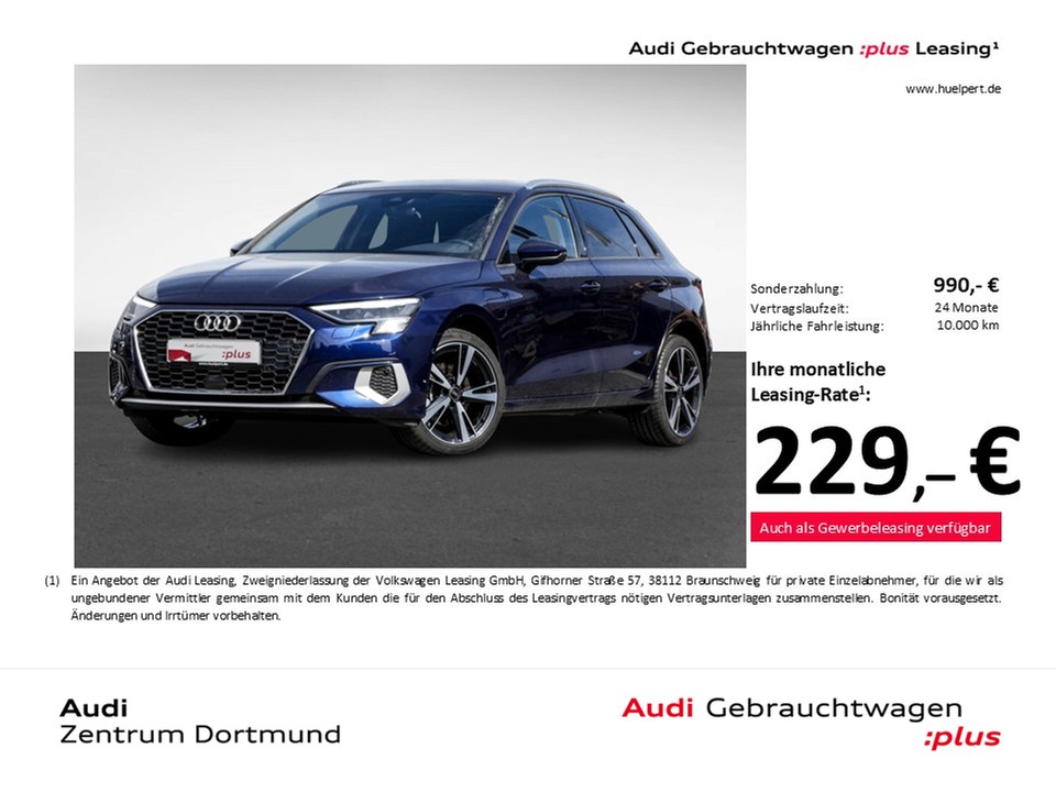 A3 Sportback 40 HYBRID advanced ACC LM18 NAVI+
