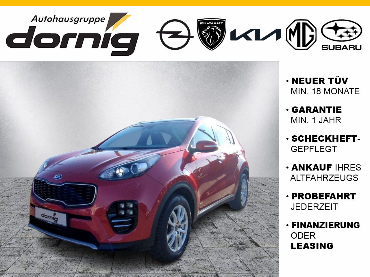 Kia Sportage 1.6 T-GDi GT Line AWD