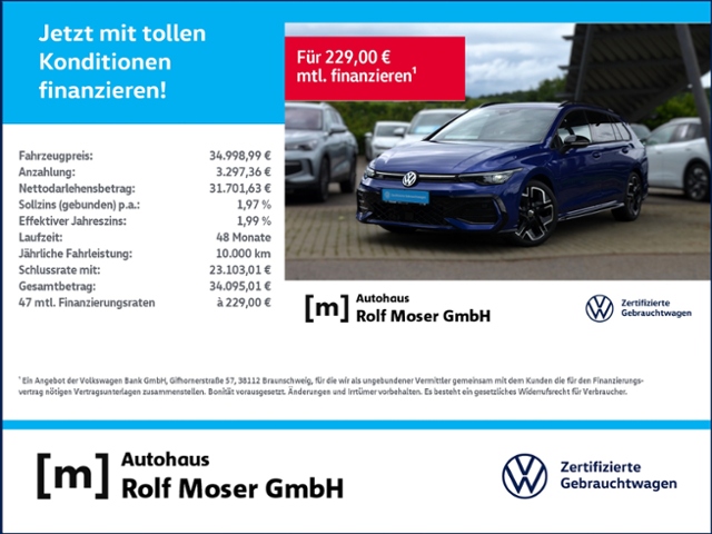 Golf VIII Variant PA R-Line 1.5 eTSI 110kW DSG #