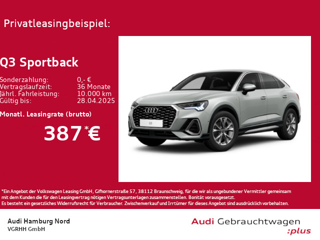 Audi Q3 Sportback 35 TFSI S line