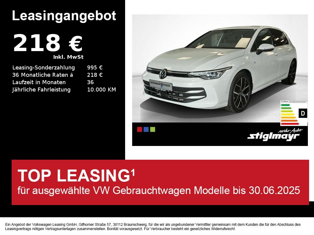 Golf VIII EDITION 50 1.5 TSI ACC+KAMERA+LED+NAVI