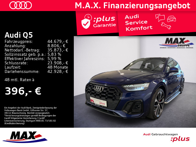Q5 50 TDI QUATT S LINE MATRIX+NAV+PANO+LUFT+AHK+