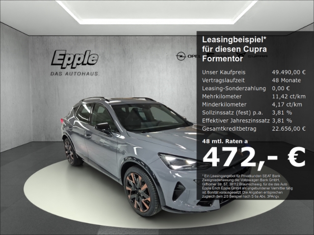 CUPRA Formentor 2.0 TSI VZ Sennheiser