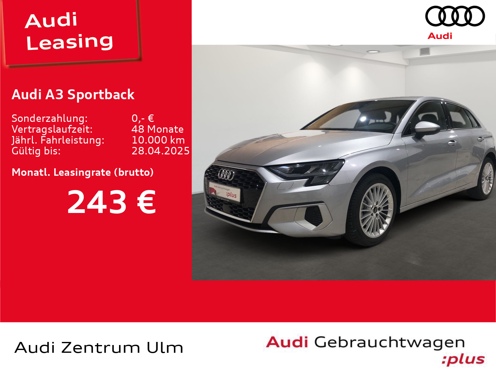 A3 Sportback advanced 35 TFSI PDC SHZ