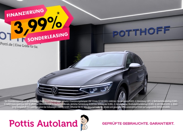 Passat Alltrack 2.0 TDI DSG 4M PANO AHK MATRIX HARMAN