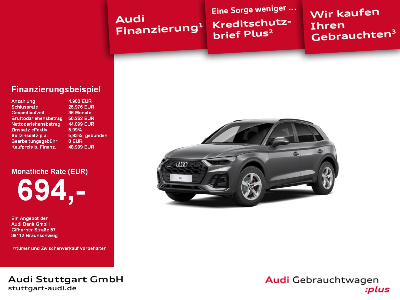 Audi Q5 40 TDI quattro S line