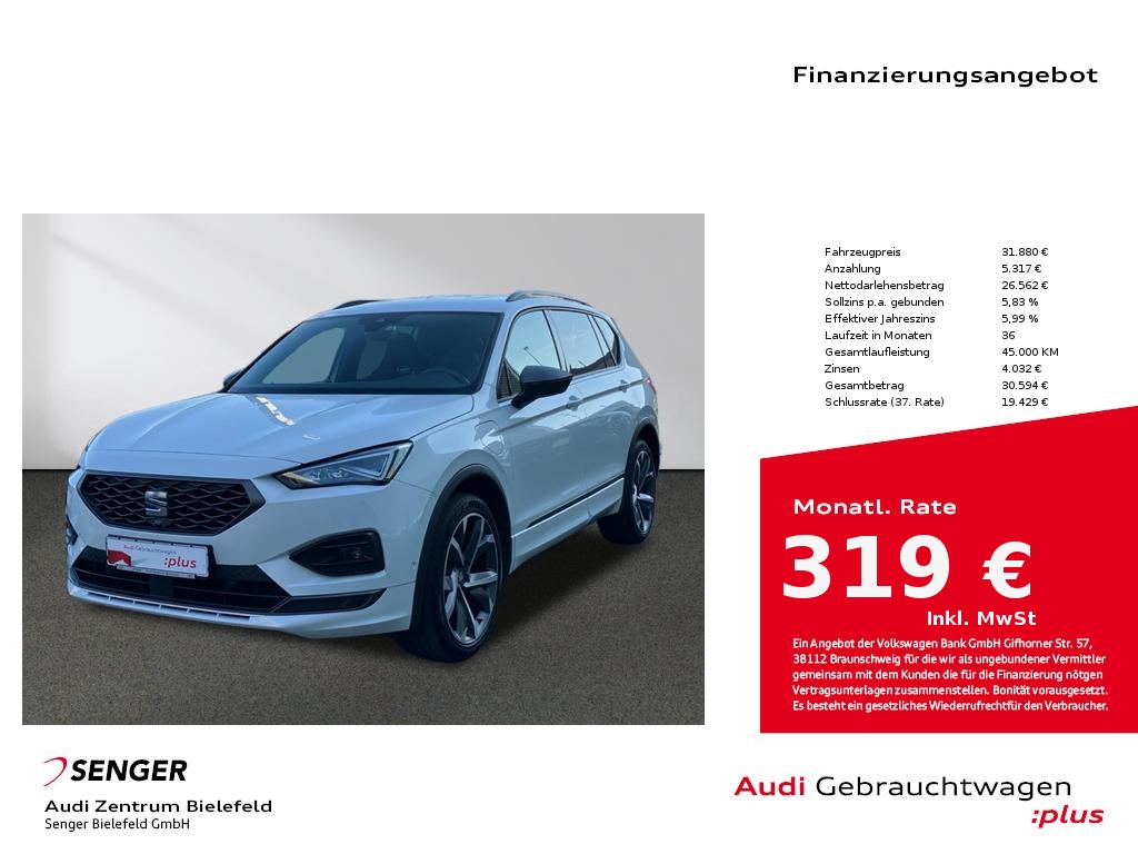 Seat Tarraco 1.4 FR eHybrid