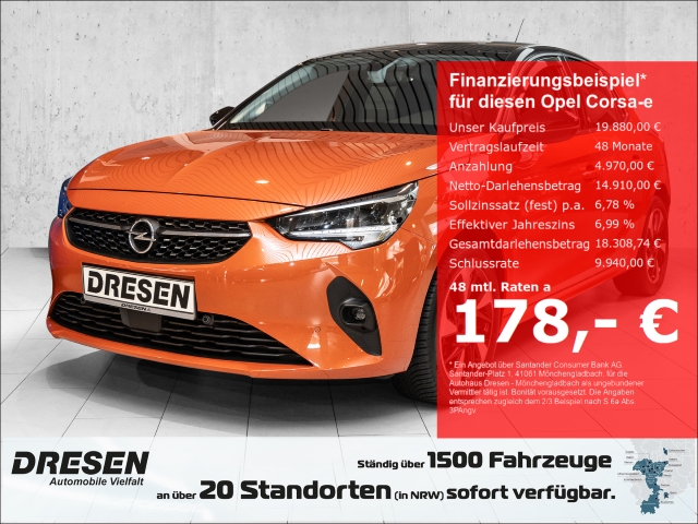 Opel Corsa-e F Elegance AppleCarPlay