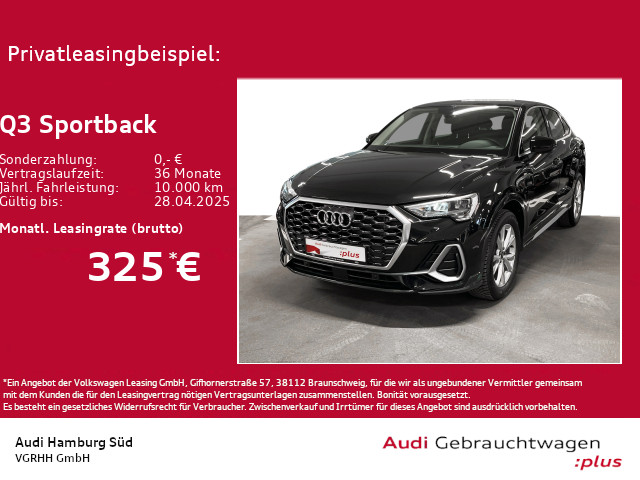 Q3 Sportback 35 TDI S line S tronic NAVI/KAMERA