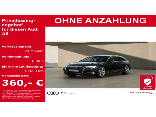 A6 Avant 45 TFSI quattro Advanced S-TRONIC LED AHK NAV PLUS SHZ RÜFA PDC MUFU