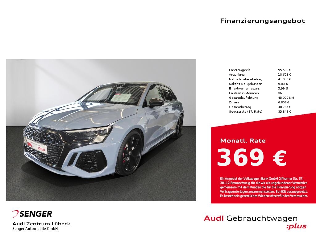 Audi RS3 Sportback 280Km h